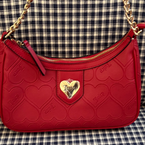 Juicy Couture Bold Red Shoulder Bag - Picture 4 of 8